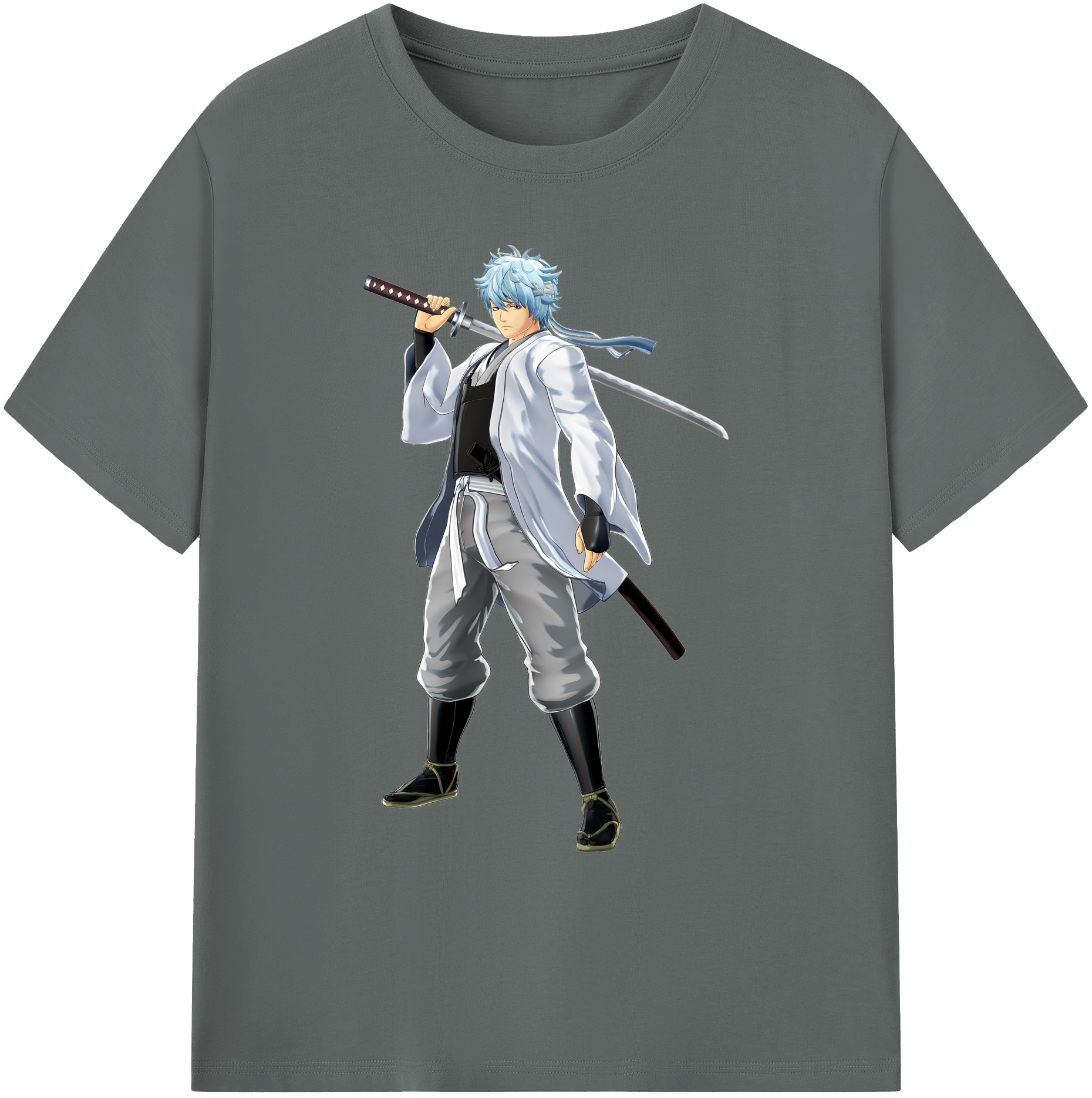 （画像用） ぎんたま 坂田銀時（さかたぎんとき） 神楽 志村新八（しむら しんぱち） GINTAMA Sakata Gintoki Kagura Shimura Shinpachi 綿100％ メンズ半袖Tシャツ｜肌触りやわらか＆通気性